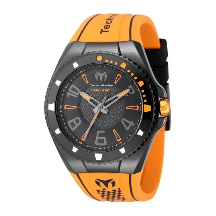 Technomarine Racing Legends Men 44.00mm Steel Black Black Dial PC21 Quartz