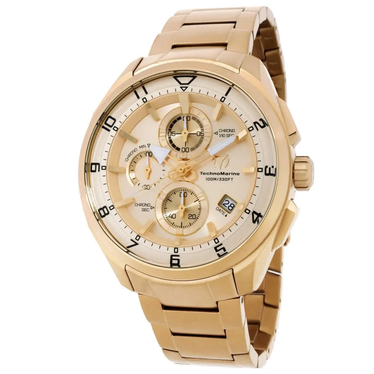 Technomarine TM-318130 Ocean Gold-tone Dial 44 mm Men`s Watch