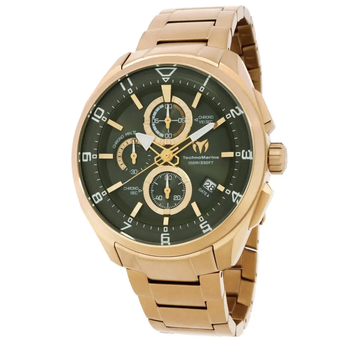 Technomarine TM-318131 Ocean Olive Green Dial 44 mm Men`s Watch by TechnoMarine