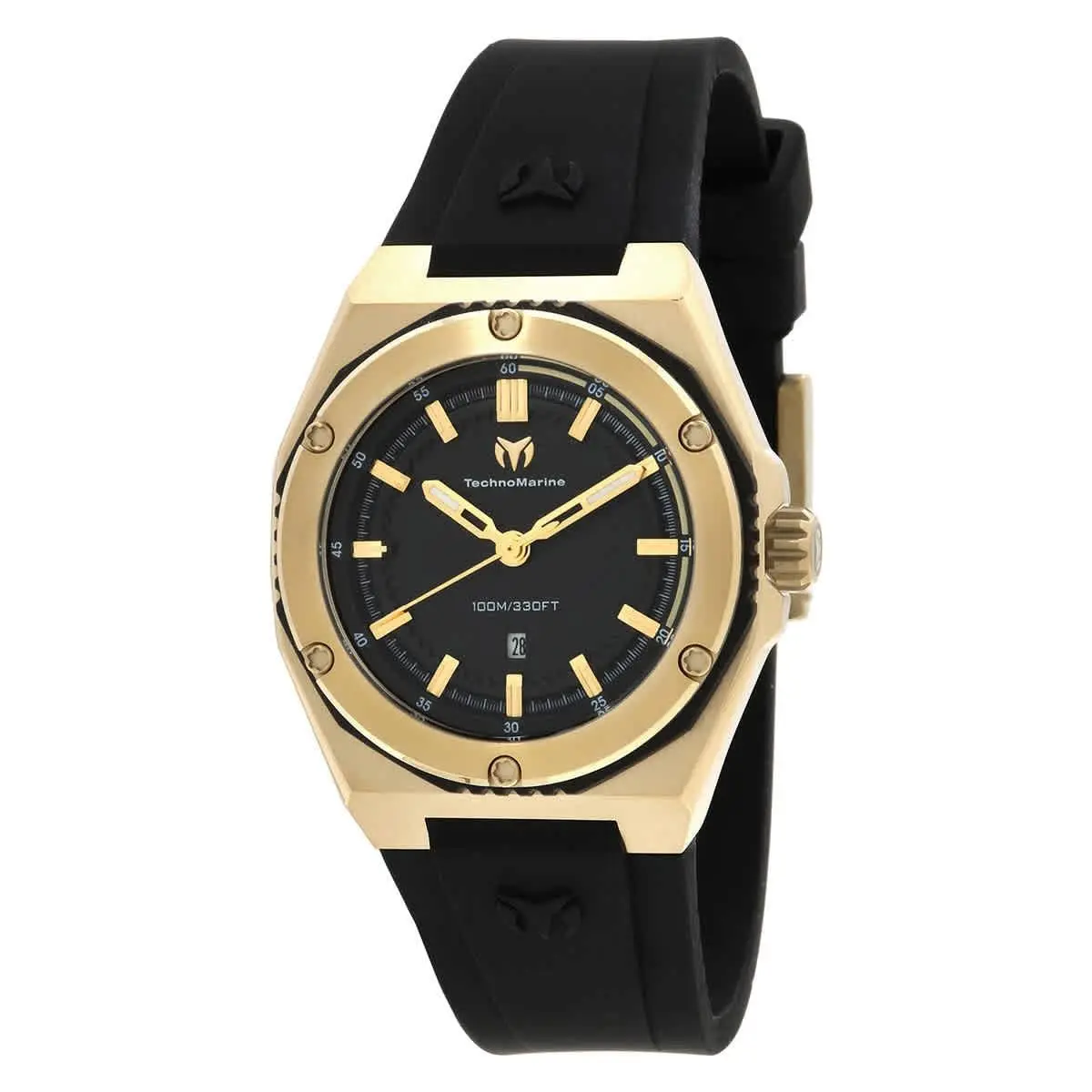 Technomarine TM-416056 Coral Black Dial 36 mm Women`s Watch by TechnoMarine