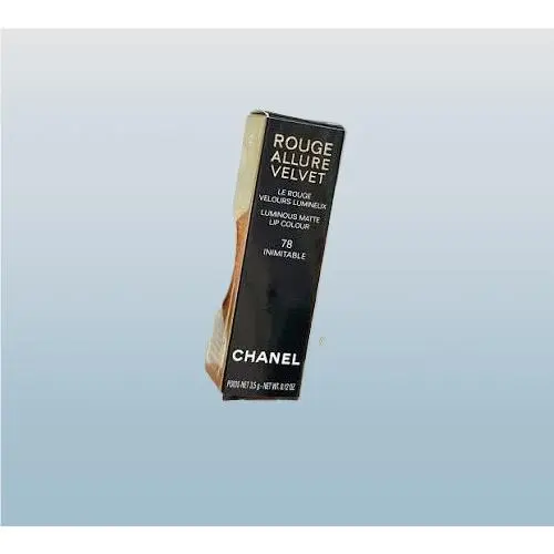 Chanel Rouge Allure Velvet Lipstick 78 Inimitable 0.12 OZ X