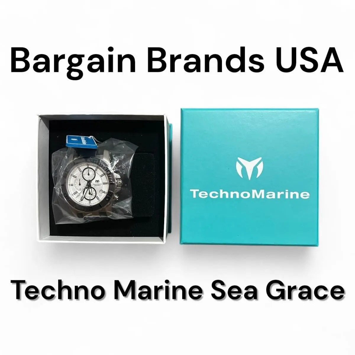 Technomarine Men`s Watch Sea Grace Chronograph Black Strap TM-725004