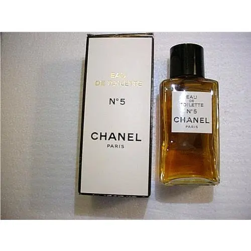 Chanel No 5 Eau de Tollette 200mi Splash On Vintage 70`s 80`s Pah-ree