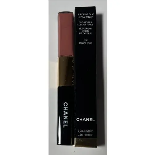 Chanel 69 Tender Beige Le Rouge Duo Ultrawear Liquid Lip Colour