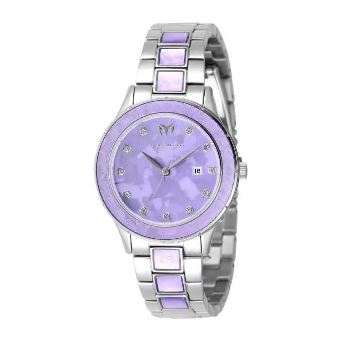 Technomarine Women`s Seafoam Glow 33mm Quartz Watch TM-725055 by TechnoMarine