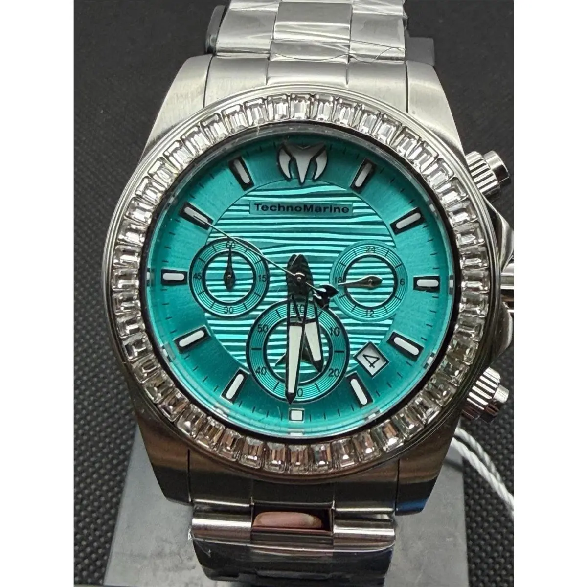 Technomarine Manta Ray Steel Mens Watch with Teal Dial TM 225125
