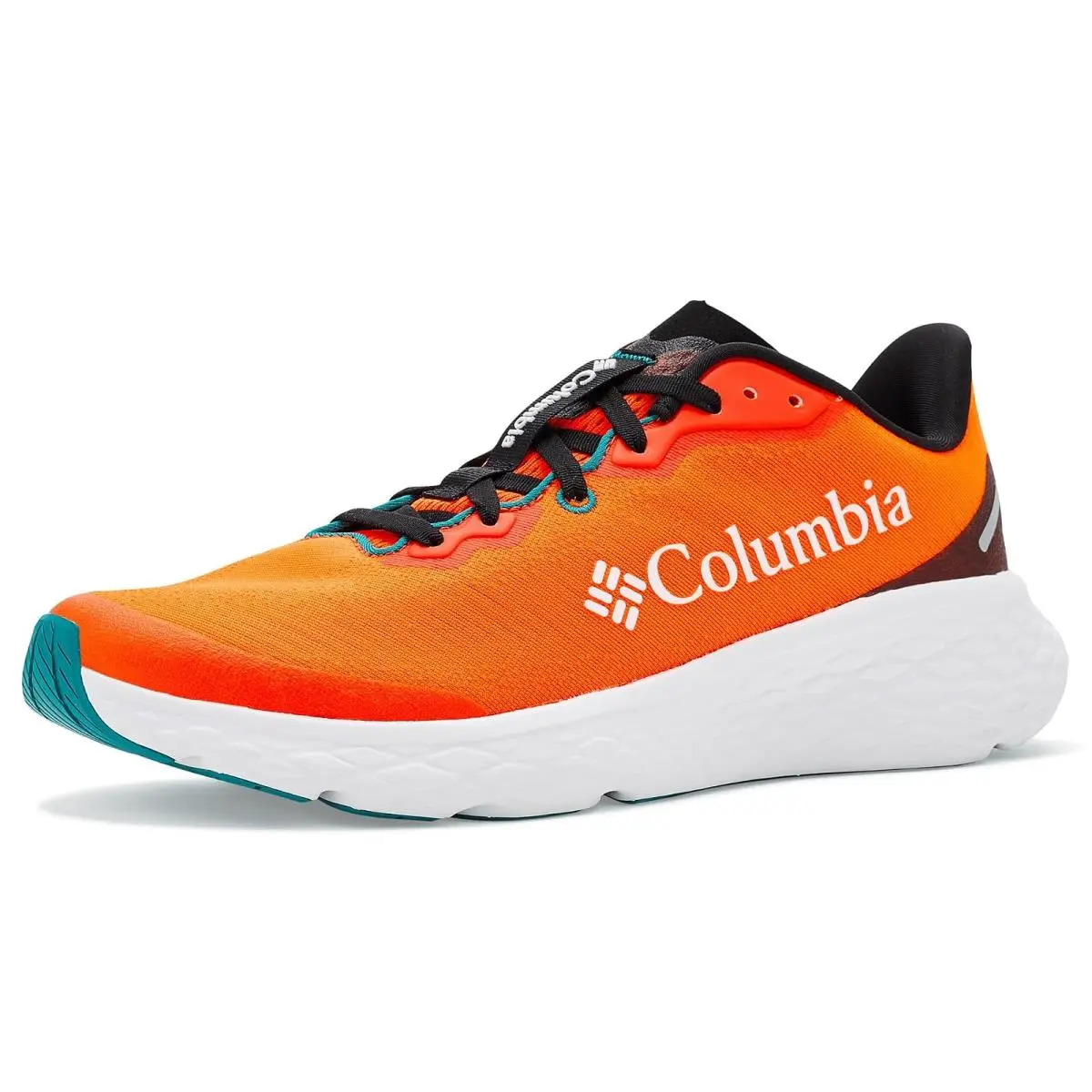 Man`s Sneakers Athletic Shoes  Konos Featherweight Blaze/Teal Chloride by Columbia