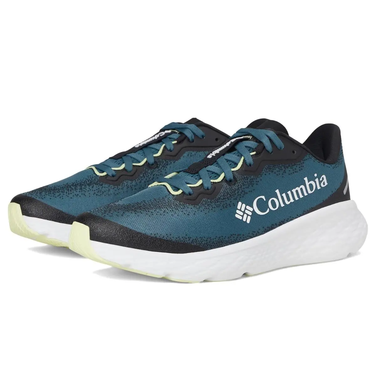 Man`s Sneakers Athletic Shoes  Konos Featherweight Everblue/Citron Haze by Columbia