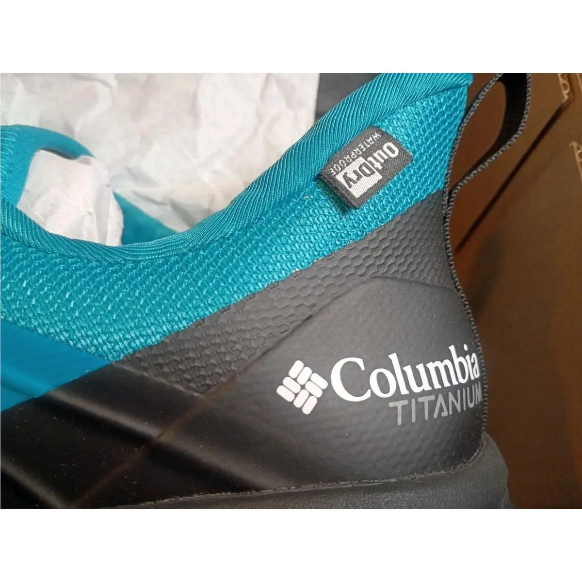Columbia shoes - Tellurix Titanium Outdry - Tellurix Titanium Outdry - BM8634083 - teal chloride 4