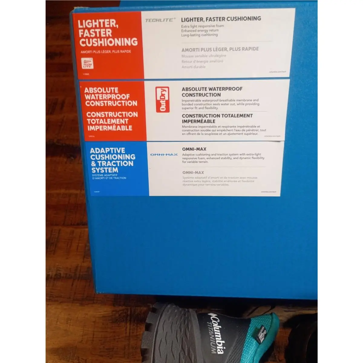 Columbia shoes - Tellurix Titanium Outdry - Tellurix Titanium Outdry - BM8634083 - teal chloride 5