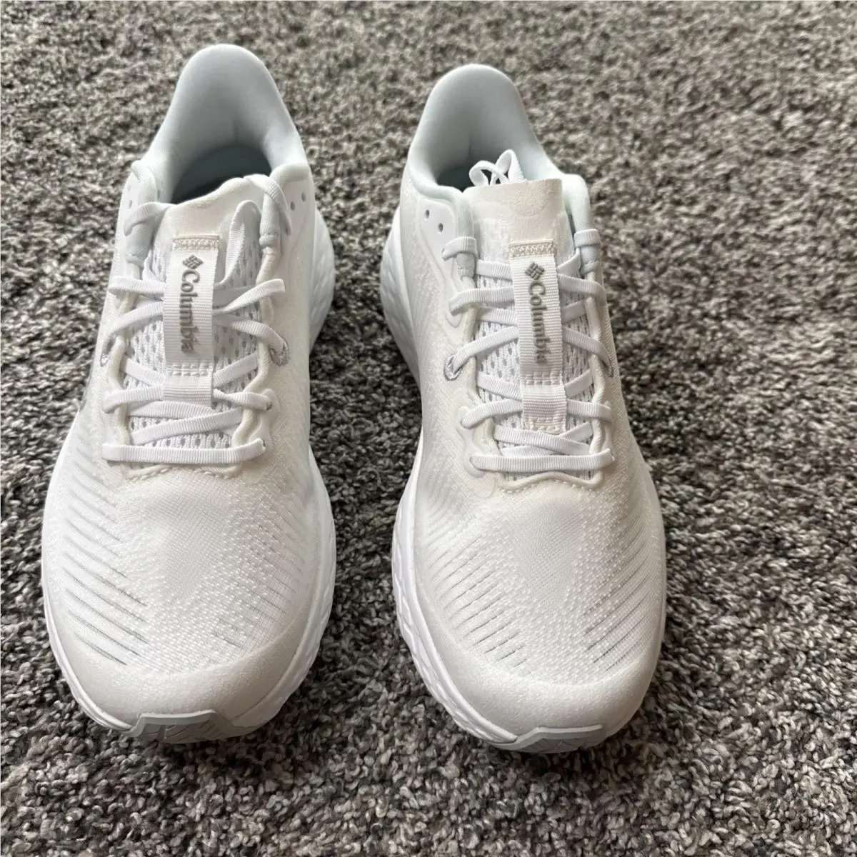 Columbia Bethany Women`s Omni-max Shoes Size 7 Hiking White Sneakers