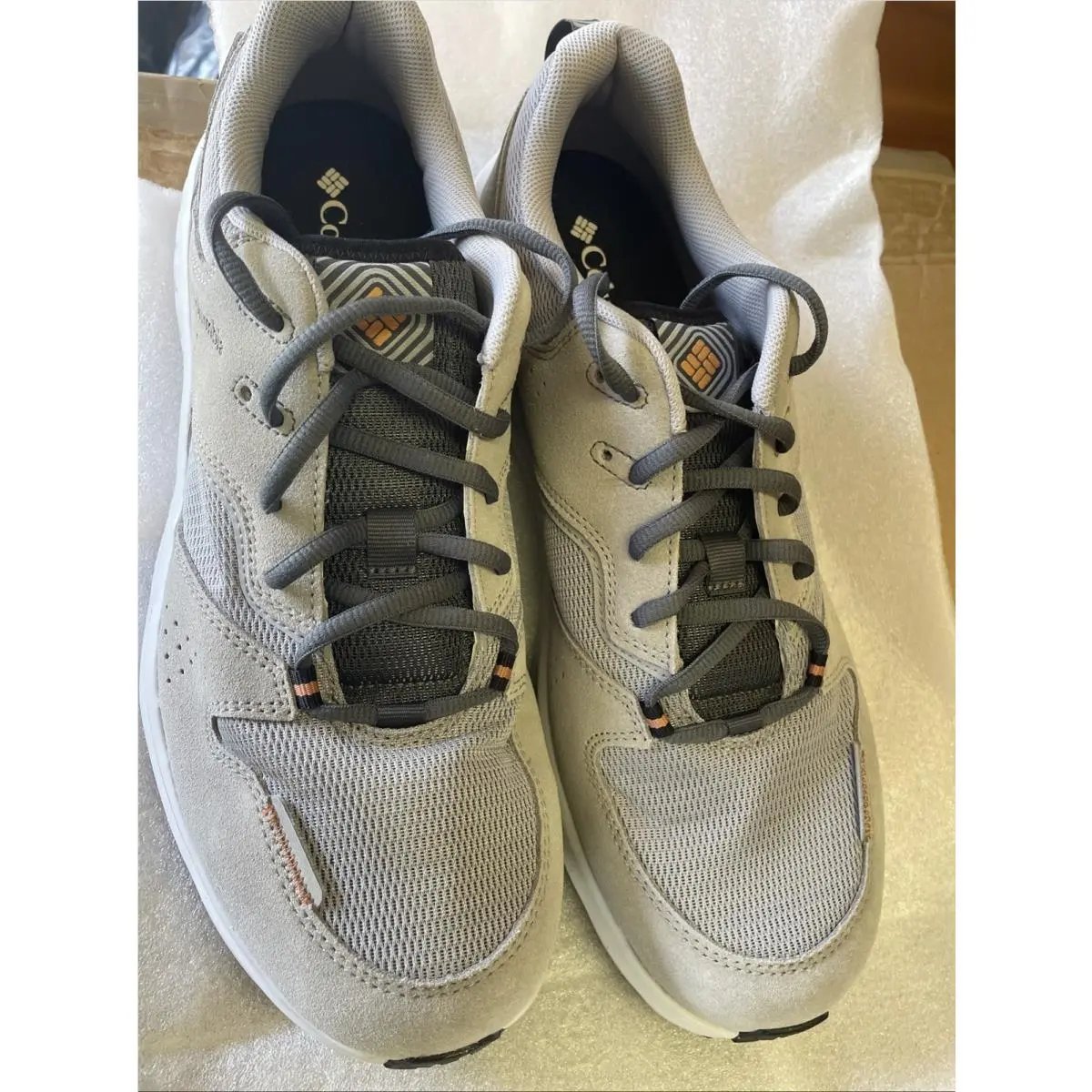 Columbia 2077141-088 Men Benson Omni Max Steam Grey/owl Hiking Shoes SZ 12