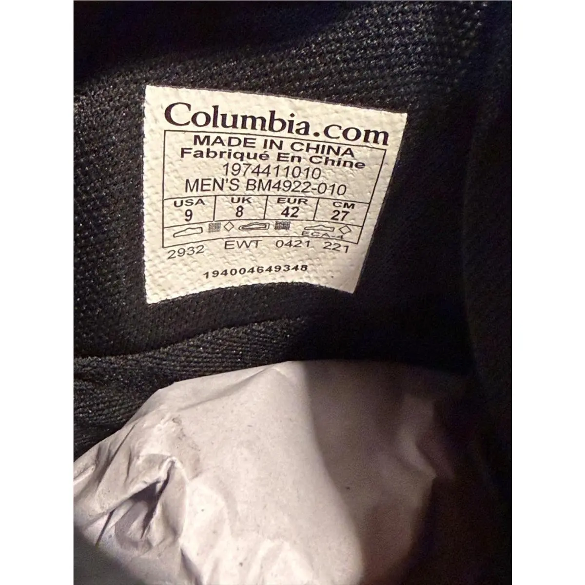 Columbia shoes - Columbia Hyper-Boreal Metro - Metro - Black 9