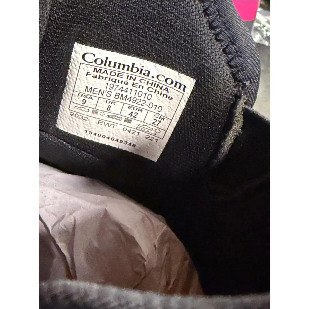 Columbia shoes - Columbia Hyper-Boreal Metro - Metro - Black 10