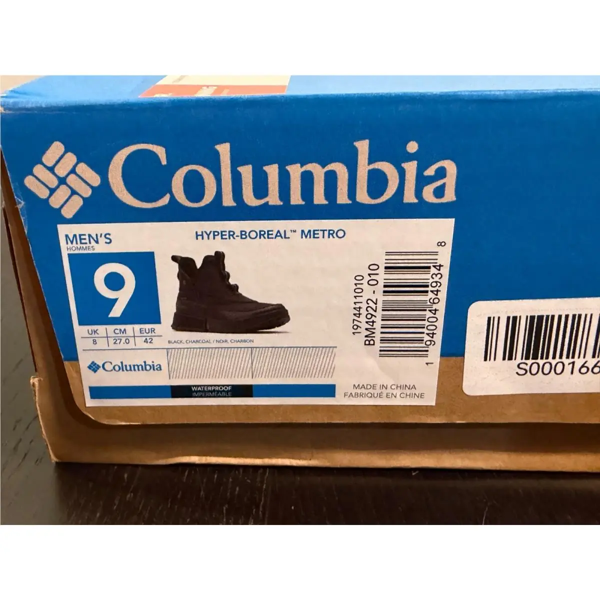 Columbia shoes - Columbia Hyper-Boreal Metro - Metro - Black 16