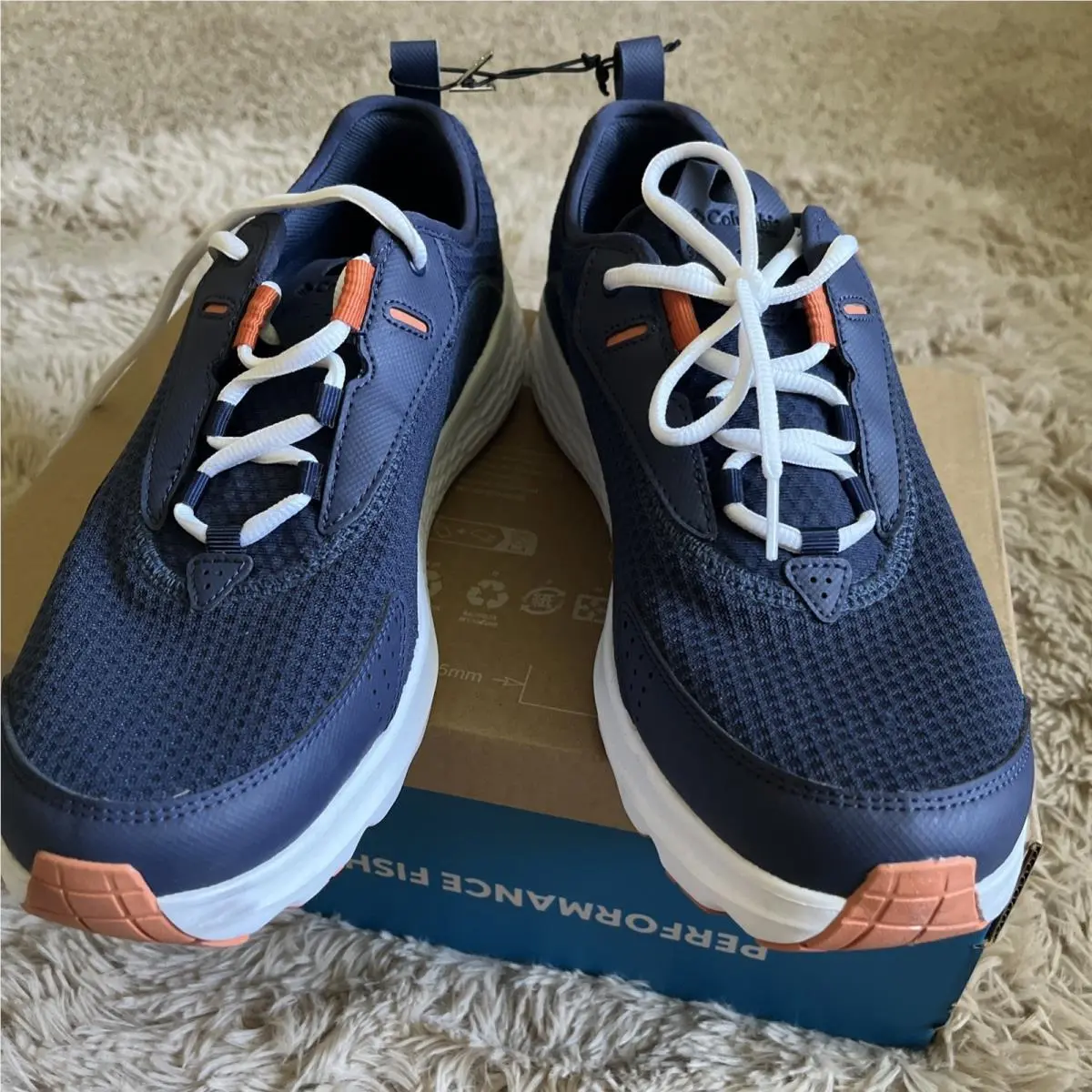 Columbia shoes - COLUMBIA CASTBACK PFG OMNI MAX - 2063101-466 - Blue (UPC: 0195980554183) 0