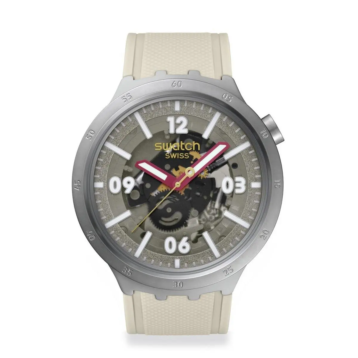 Big Bold Irony Lacquered Unisex Watch Casual Polymer Confident Moment by Swatch