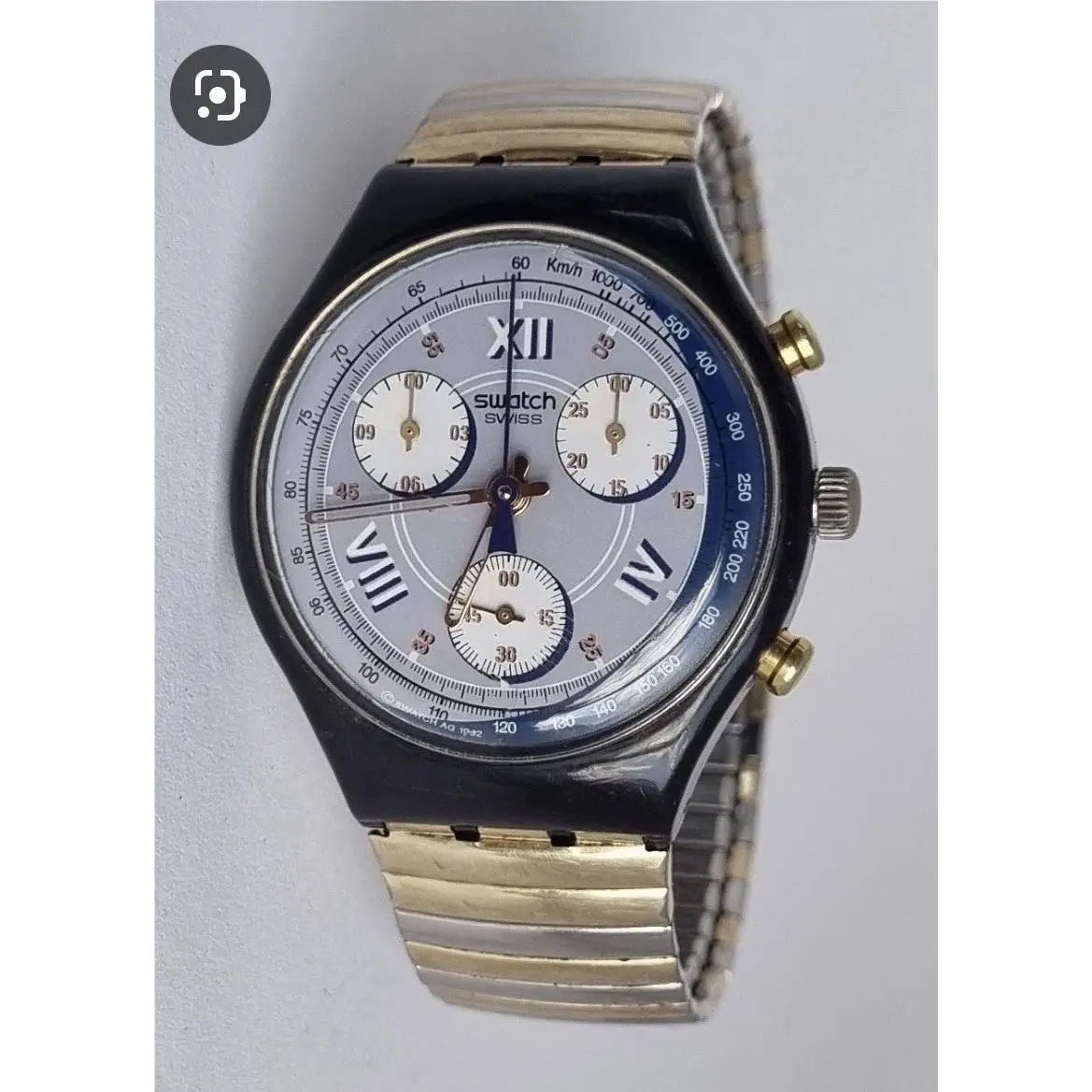 Swatch Watch Chrono - Alabama SCN105 - Chronograph Watch - - Vintage