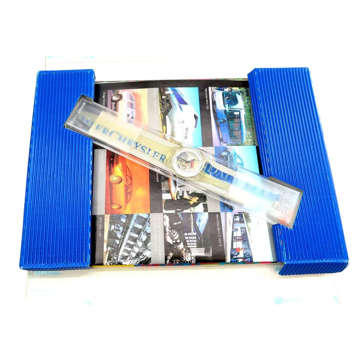 Swatch Watch Daimler Chrysler GZ157 Limited Edition Promo Boxed Set 1999