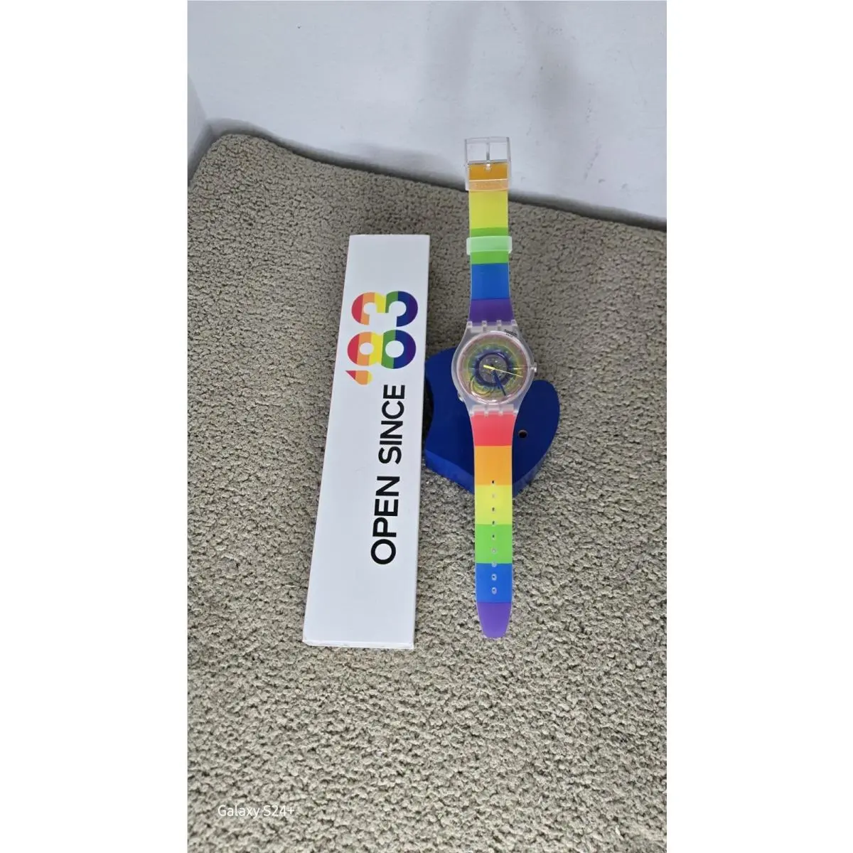 Swatch Open Since`83 Magic Summer Multicolor Pride Lgbtq Watch Suok148