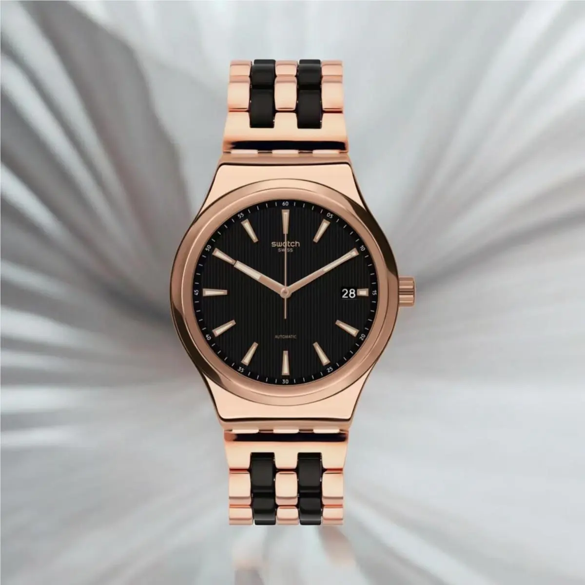 Swiss Swatch Sistem51 Irony Wristwatch Sistem Dafne YIG400G Automatic 42MM