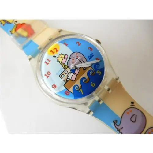 Grr Oink Whimsical Noah`s Ark Swatch Nib-rare