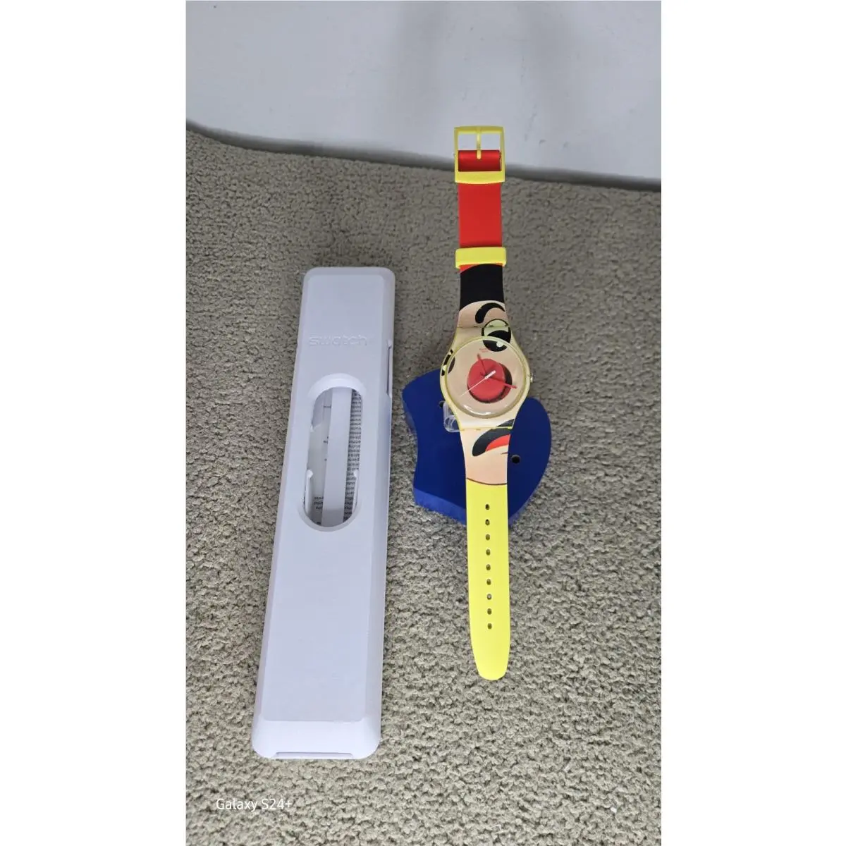 Swatch New Gent Gent Dangerous Lies SUOJ103 41MM Operation Watch