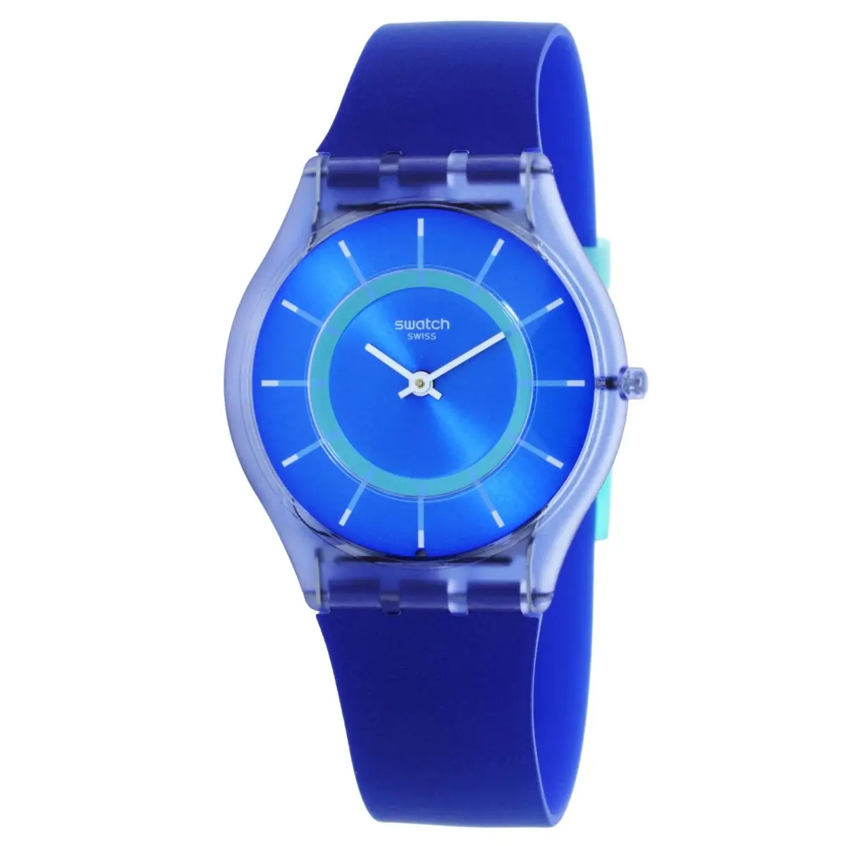 Swatch Jammy Grape Dream Quartz Blue Dial Watch SS08I100
