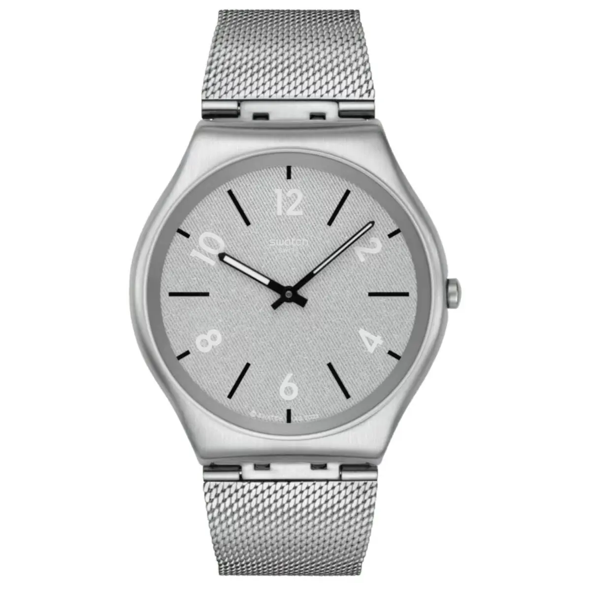 Swatch Men`s Essentials Silver Dial Watch - SS07S152M