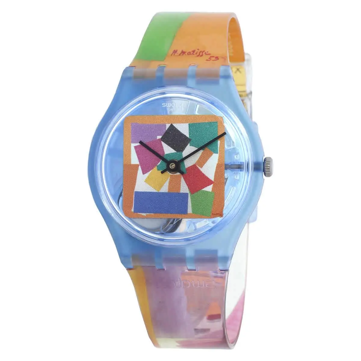Swatch Matisse`s Snail Quartz Unisex Watch SO28Z127