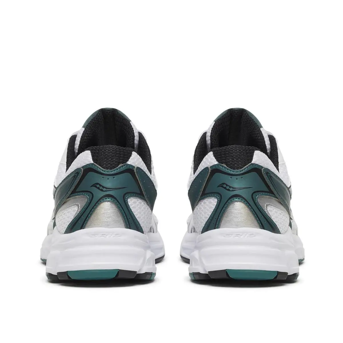 Saucony shoes - White/Green 8