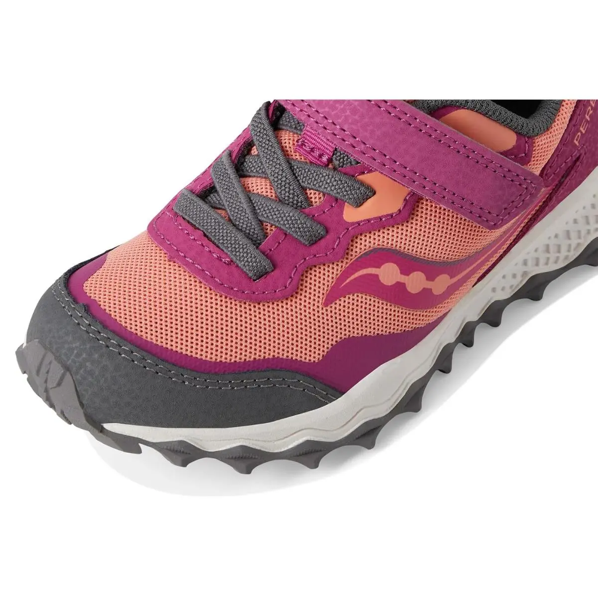 Saucony shoes - Berry/Coral 4
