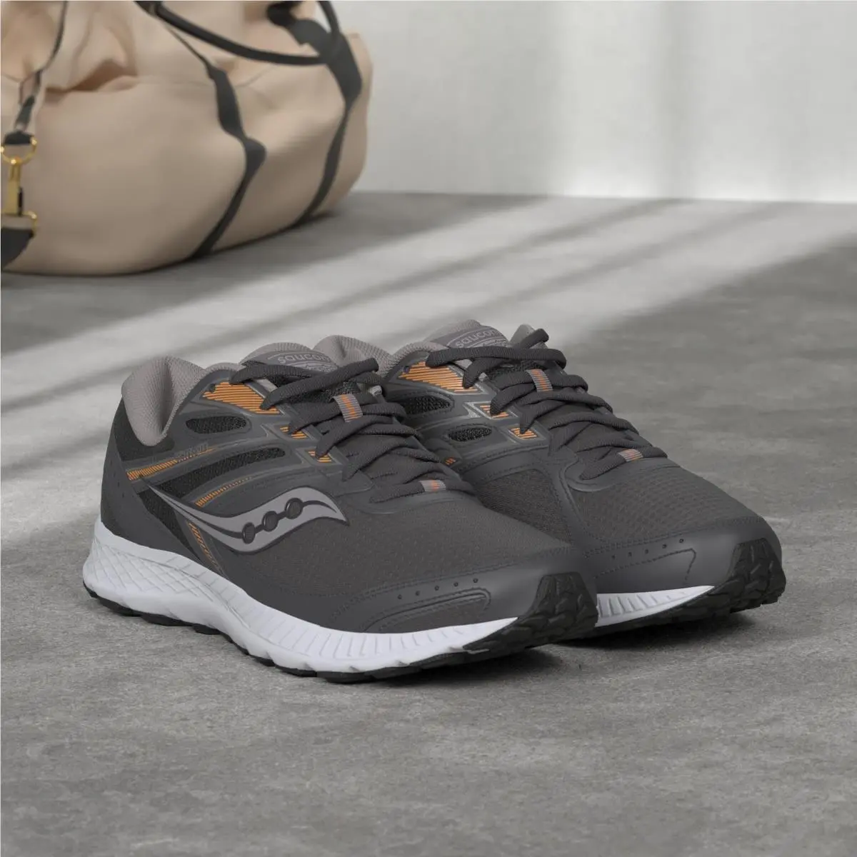 Saucony shoes - s 20559 20 - S20559-20 - dark grey orange 0
