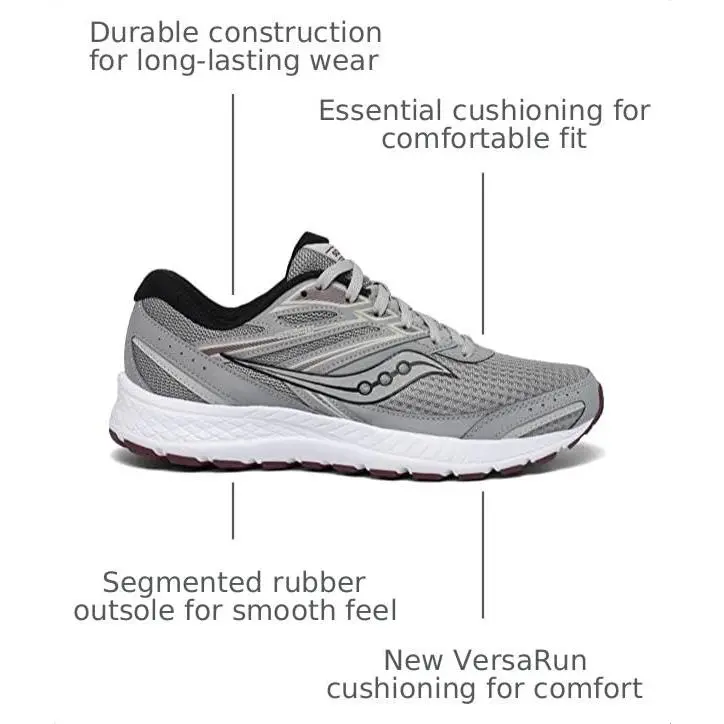 Saucony shoes - s 20559 20 - S20559-20 - dark grey orange 22