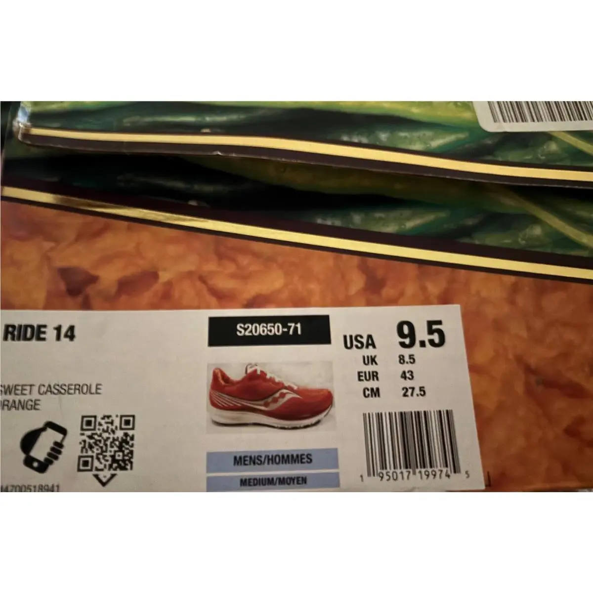 Saucony shoes - Saucony Ride 14 - Ride - S20650-17 - Orange 9