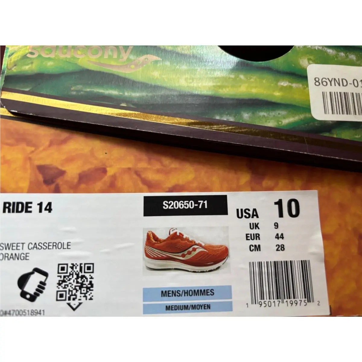 Saucony shoes - Saucony Ride 14 - Ride - S20650-17 - Orange 10