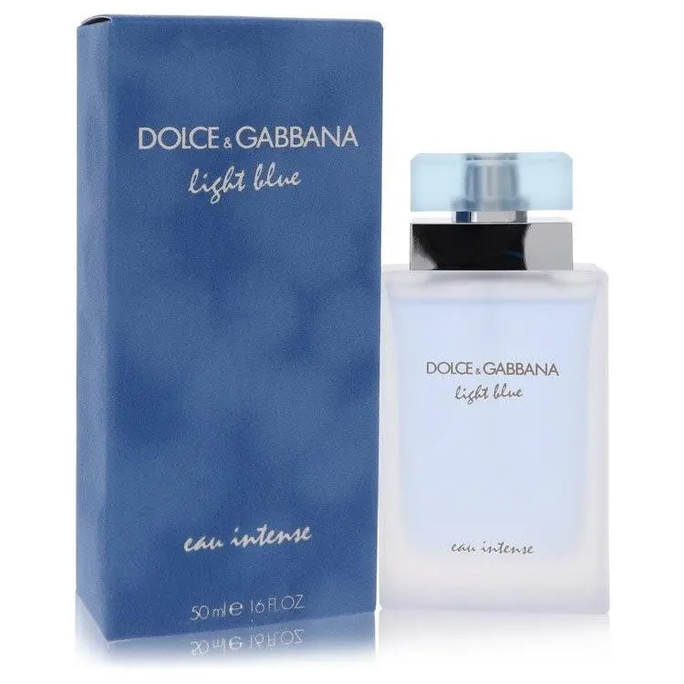 Light Blue Eau Intense by Dolce Gabbana Eau De Parfum Spray 1.6 oz For Women by Dolce & Gabbana