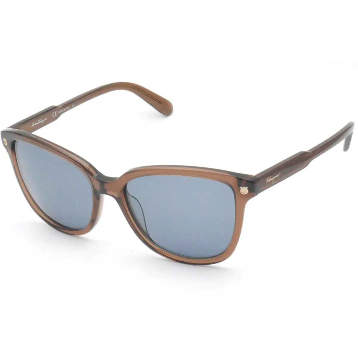 SF 815S Sunglasses 56-17-140 Italy Crystal Brn SF815S-210 by Salvatore Ferragamo