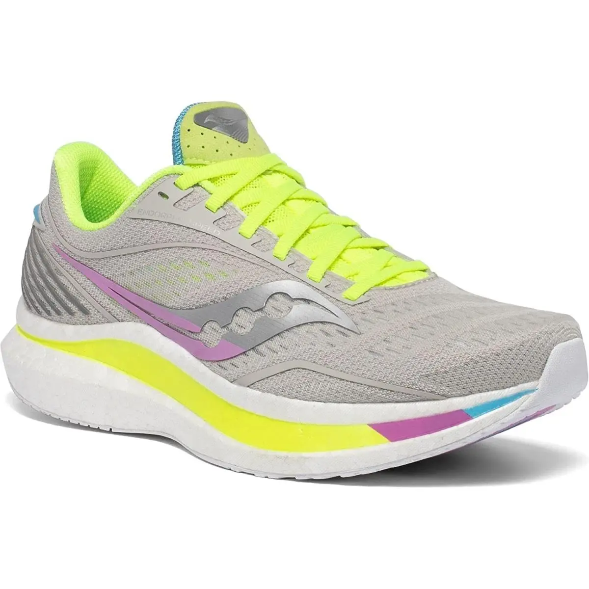 Saucony Endorphin Speed Stone Citron S20597-7 Men`s Running Shoes Size 8