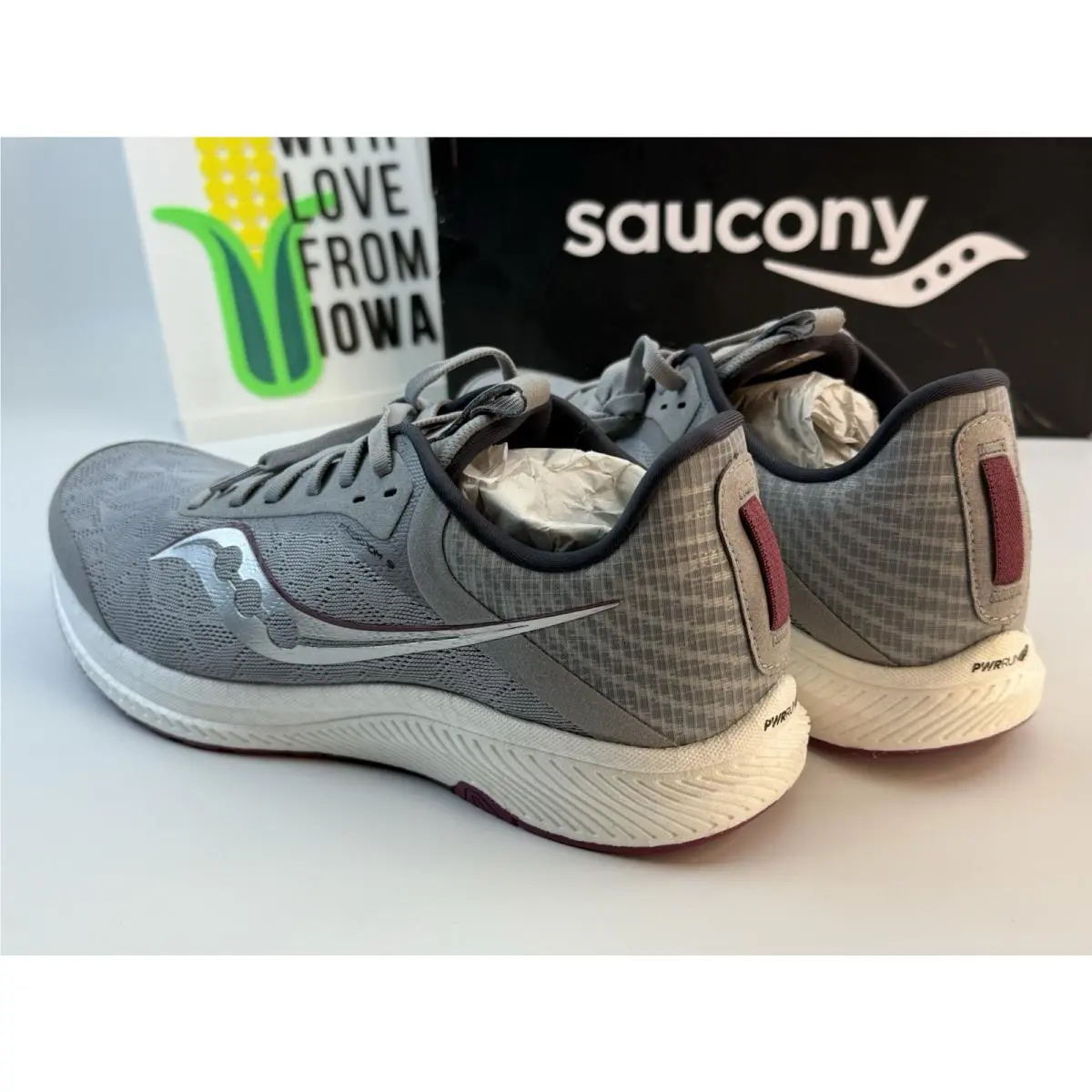 Saucony shoes - Saucony Freedom - Freedom - S10726-15 - Gray (UPC: 195017673603) 1