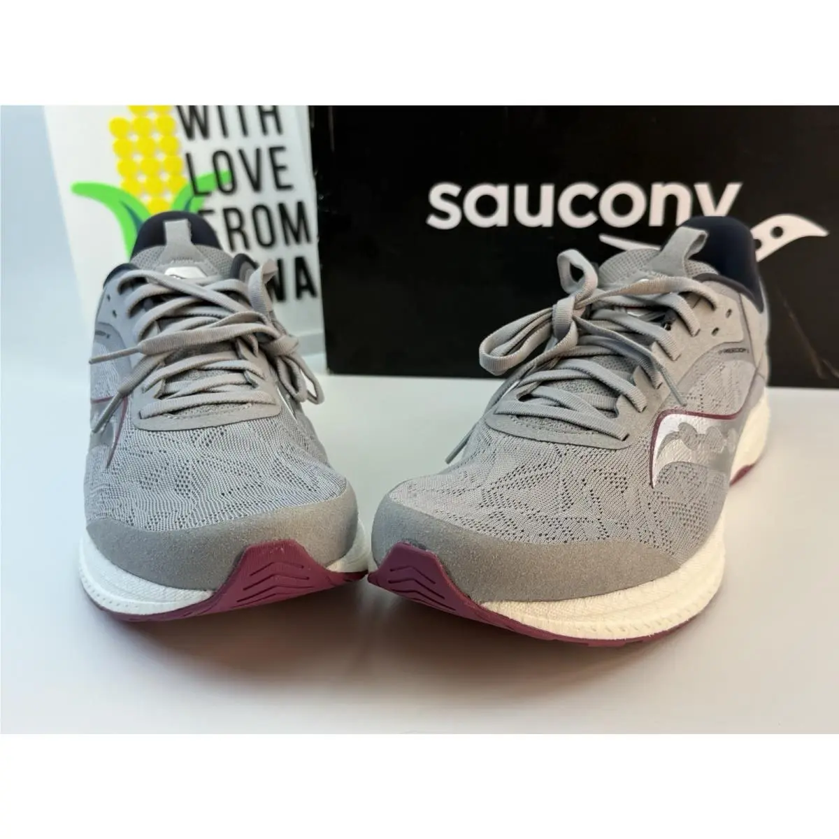 Saucony shoes - Saucony Freedom - Freedom - S10726-15 - Gray (UPC: 195017673603) 3