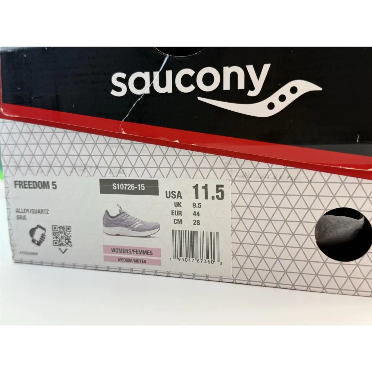 Saucony shoes - Saucony Freedom - Freedom - S10726-15 - Gray (UPC: 195017673603) 7
