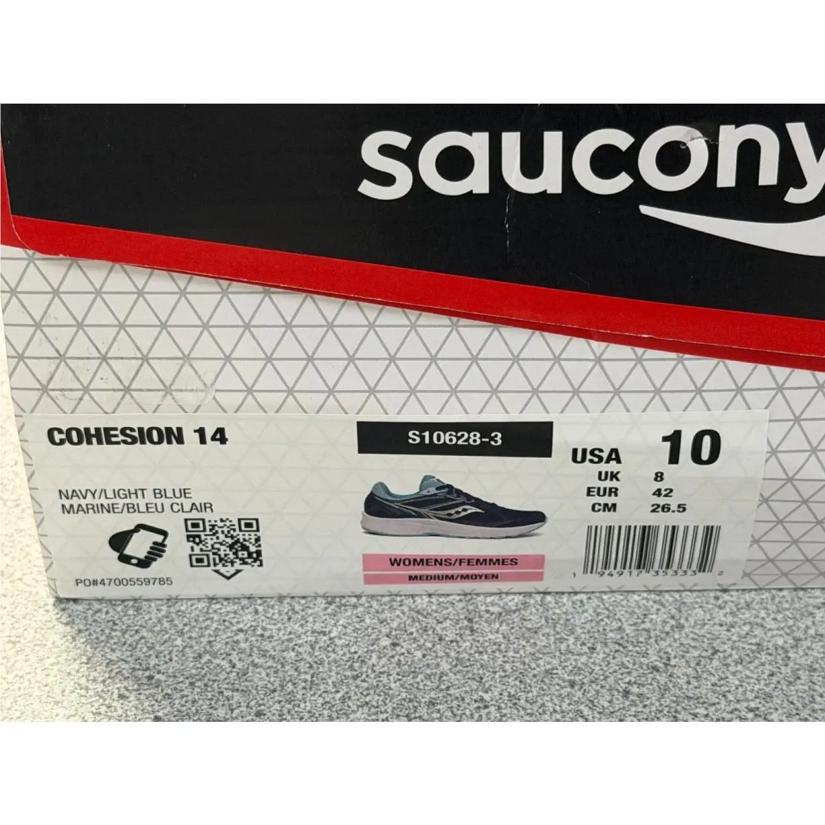 Saucony shoes - Saucony Cohesion 14 - Cohesion - Blue 4