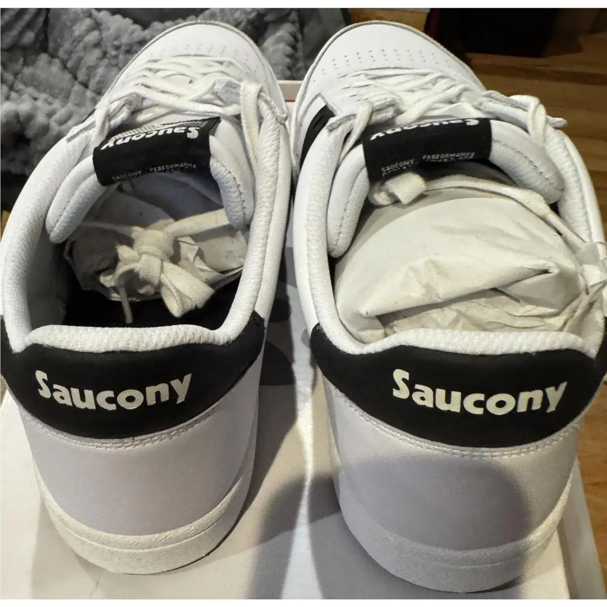 Saucony shoes - Saucony Jazz Court - Jazz Court - White and Black 2