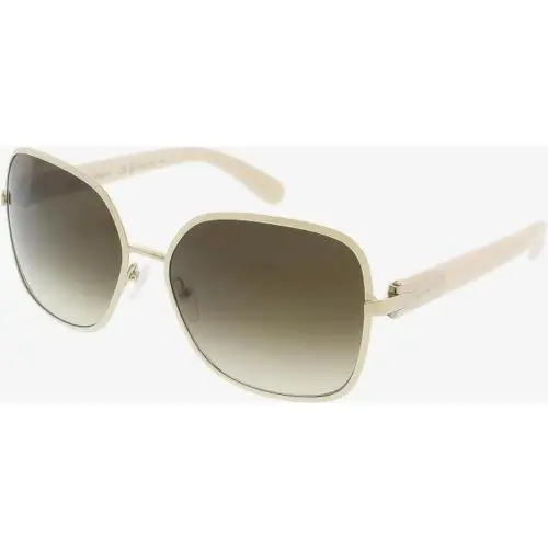 59-16-135 SF 150 Sunglasses Light Gold Ivory SF150/S-721 by Salvatore Ferragamo