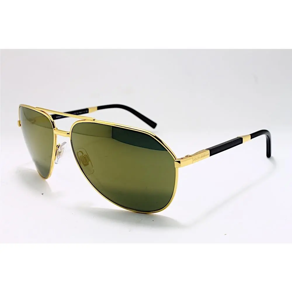 Dolce Gabbana DG 2073-K 18K 440/39 3N Gold Edition Sunglasses by Dolce & Gabbana