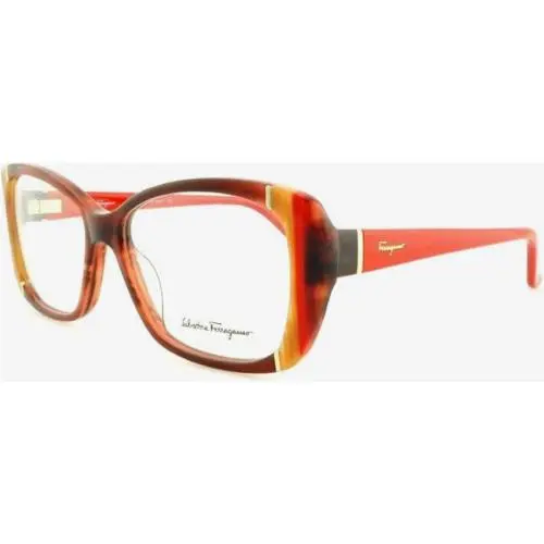 Eyeglasses 53-15-135 Italy Striped Brow SF2682-216-53MM by Salvatore Ferragamo
