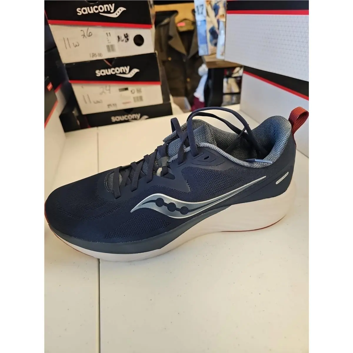 Saucony shoes - Saucony Lancer - Lancer - S28226-14 - Navy/Dusk 0