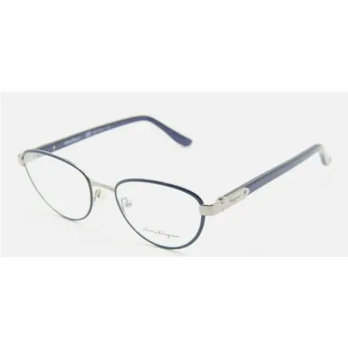 SF 2145 Eyeglasses 52-18-140 Italy Blue SF2145-036-52MM by Salvatore Ferragamo