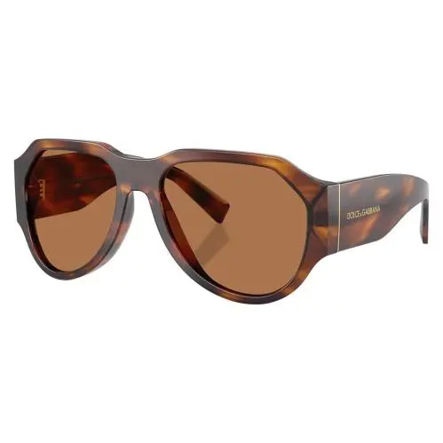 Dolce Gabbana Men`s 58mm Dark Havana Sunglasses DG4504-502-71-58 by Dolce & Gabbana